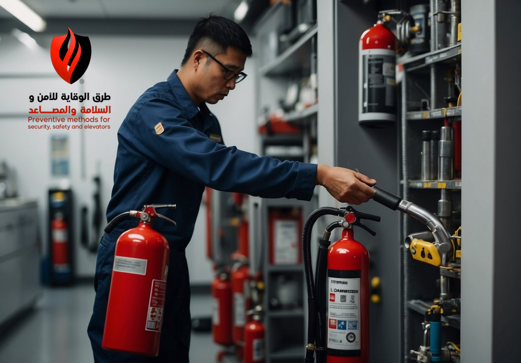 خدمات تركيب وتعبئة طفايات الحريق بالرياض: 0557008907